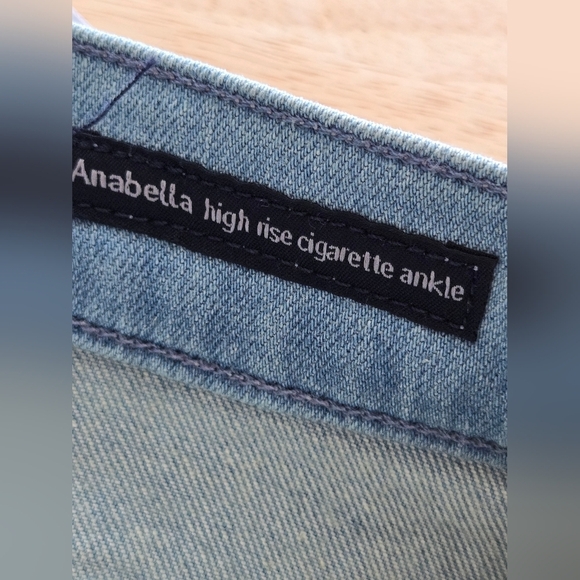 Citizens of Humanity High Rise Cigarette Ankle Light Wash Jeans Size 27 - Picture 8 of 16